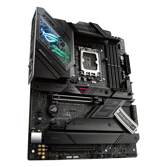 Avis ASUS ROG STRIX Z690-F GAMING WIFI + G.Skill Trident Z5 RGB 32 Go (2 x 16 Go) DDR5 6000 MHz CL36