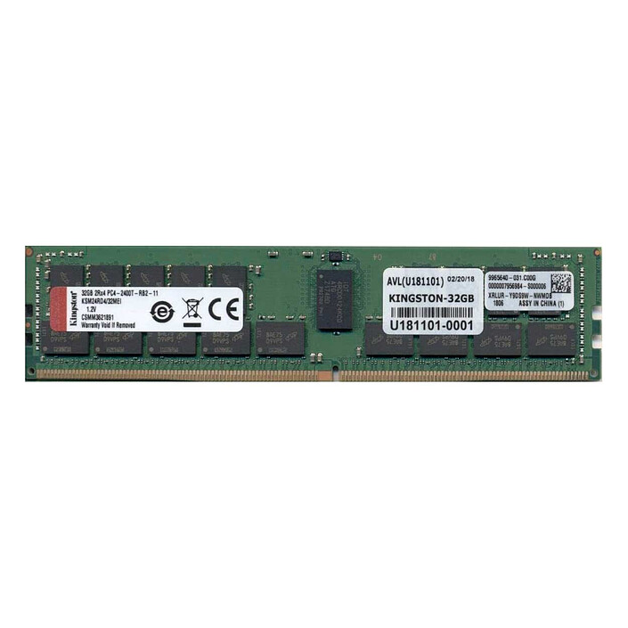 Kingston Server Premier 32 Go DDR4 2400 MHz ECC CL17 Dual Rank x4