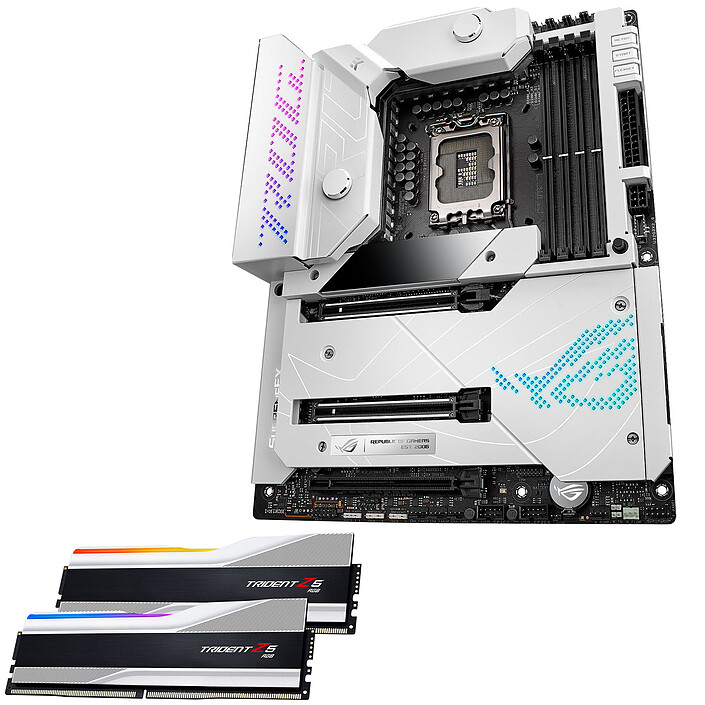 ASUS ROG MAXIMUS Z690 FORMULA + G.Skill Trident Z5 RGB 32 Go (2 x 16 Go) DDR5 6000 MHz CL36