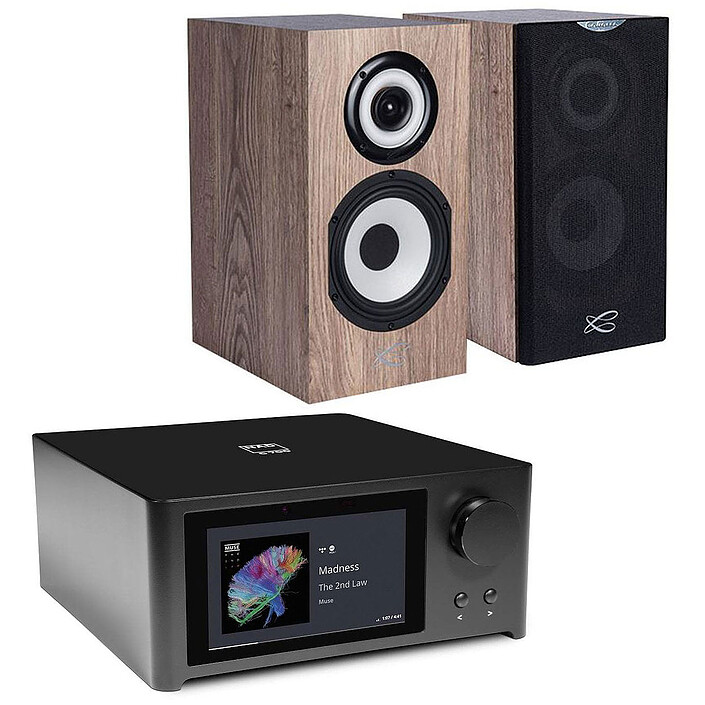 NAD C 700 + Cabasse Minorca MC40 Bleached Oak