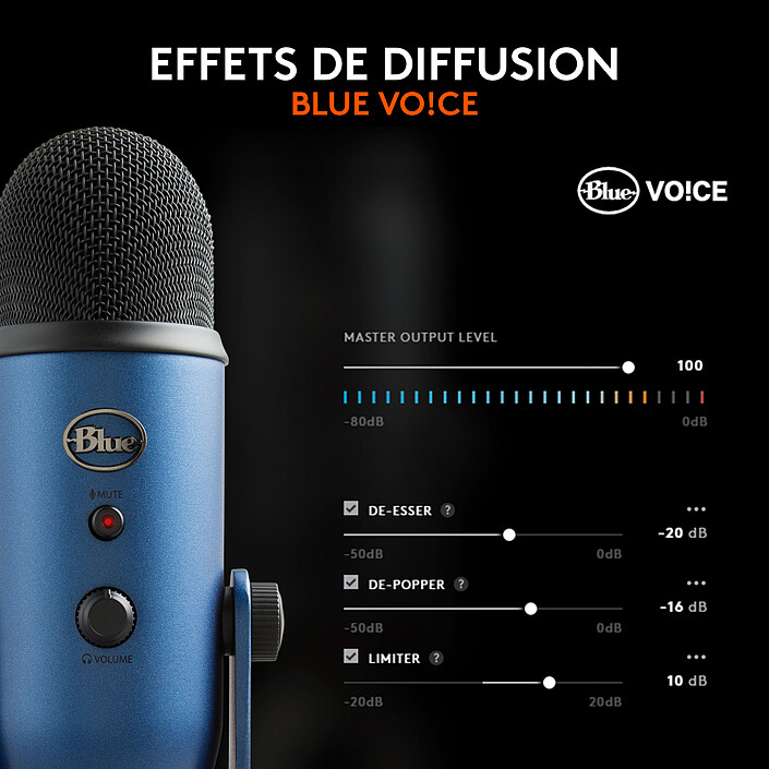 Avis Blue Microphones Yeti Bleu Nuit