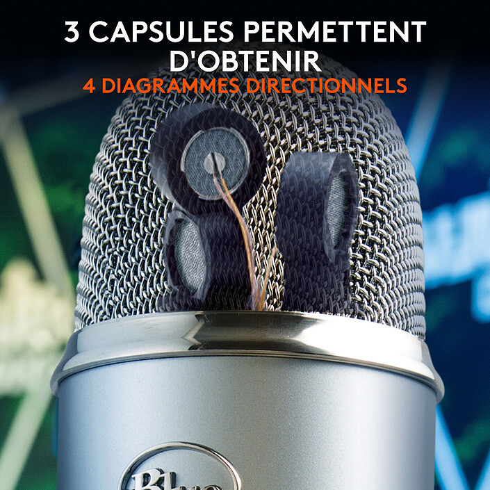 Acheter Blue Microphones Yeti Argent