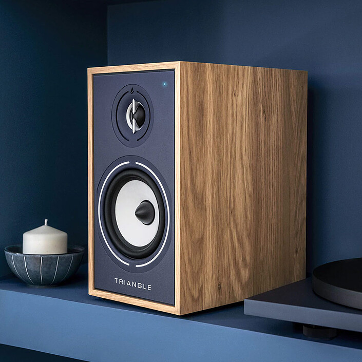 Triangle Borea BR03 BT Chêne clair bleu pas cher