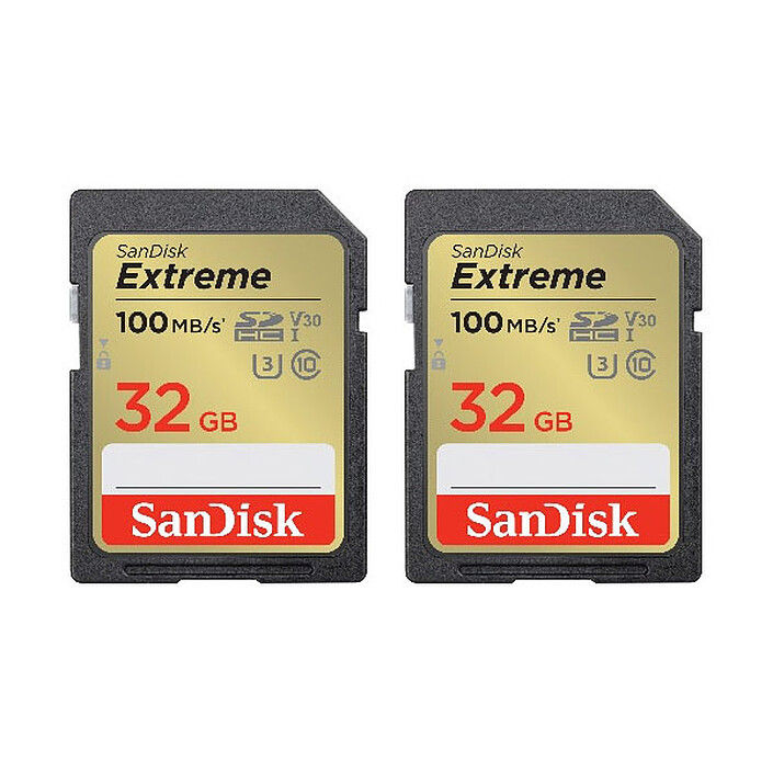 SanDisk Extreme SDHC UHS-I 32 Go