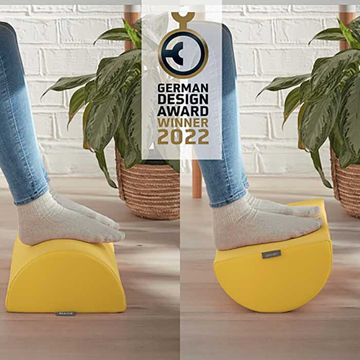 Comprar Reposapiés Leitz Ergo Cosy - Amarillo
