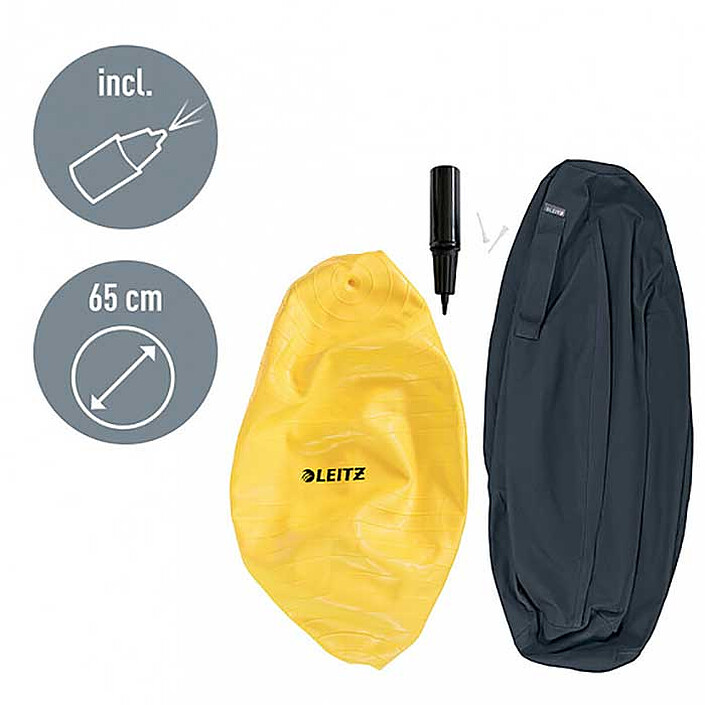 Opiniones sobre Bola de asiento Leitz Ergo Cosy - Gris