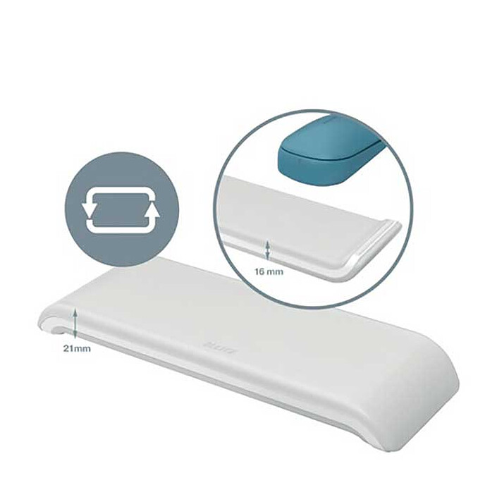 Opiniones sobre Reposamuñecas Leitz Ergo Cosy Mouse - Gris