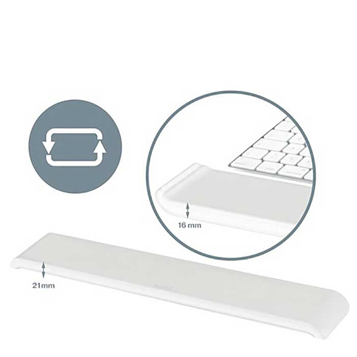 Avis Leitz Repose-poignet pour clavier Ergo Cosy - Gris