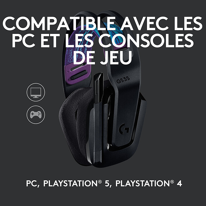 Logitech G G535 (Noir) pas cher