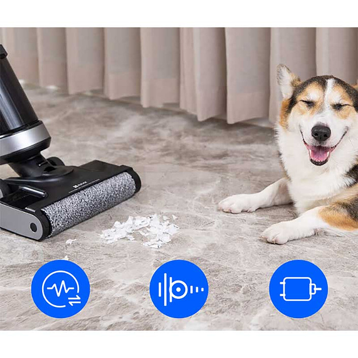 EZVIZ RH1 Aspirateur eau et poussière sans fil intelligent pas cher