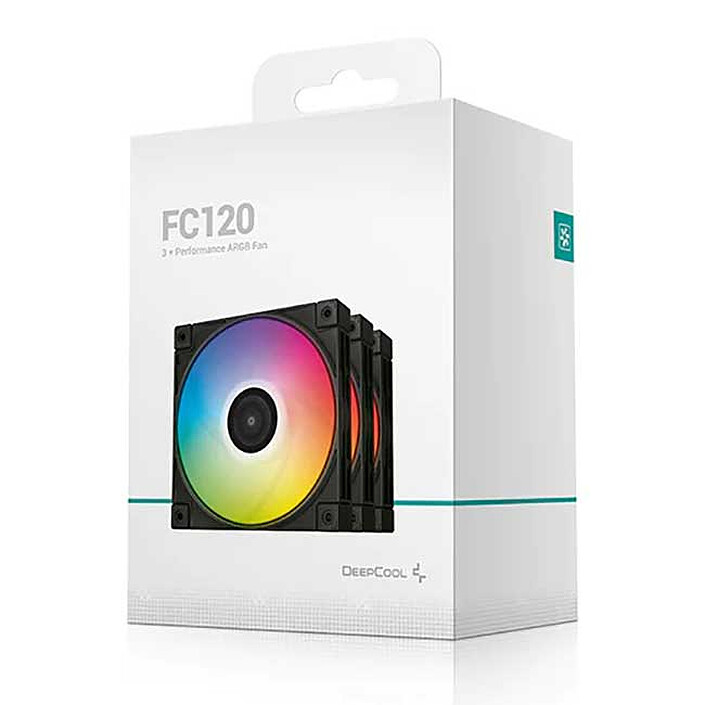 Deepcool FC120 (set di 3) Nero economico