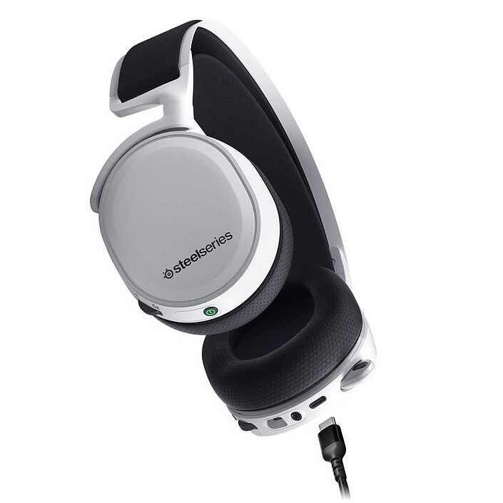 SteelSeries Arctis 7+ (blanc) - Micro-casque - LDLC | Muséericorde