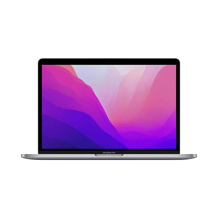 Apple MacBook Pro M2 (2022) 13" Gris sidéral 8Go/512 Go (MNEJ3FN/A-QWERTY-US)