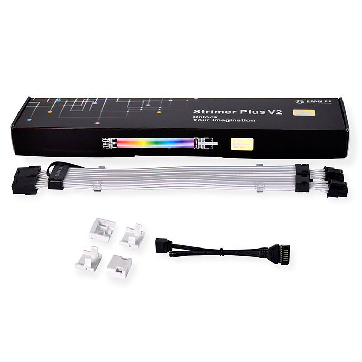 Lian Li Adressable RGB Strimer Plus V2 8-PIN pas cher