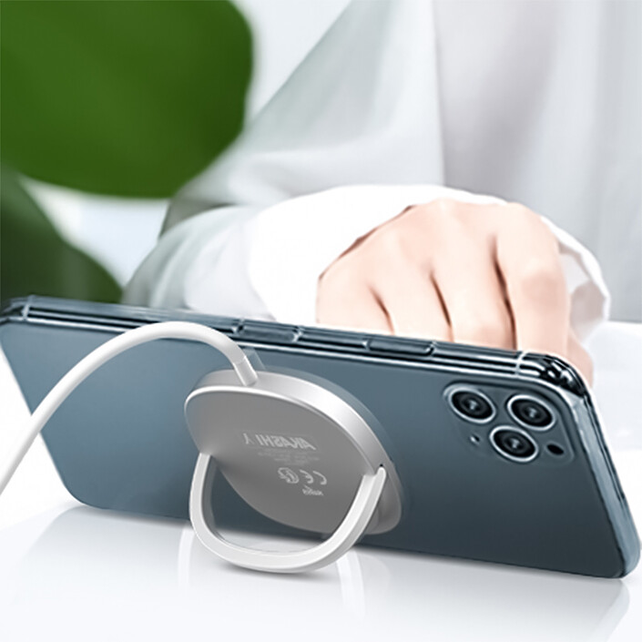 Akashi Chargeur Eco Rapide Sans Fil Induction 15W pas cher