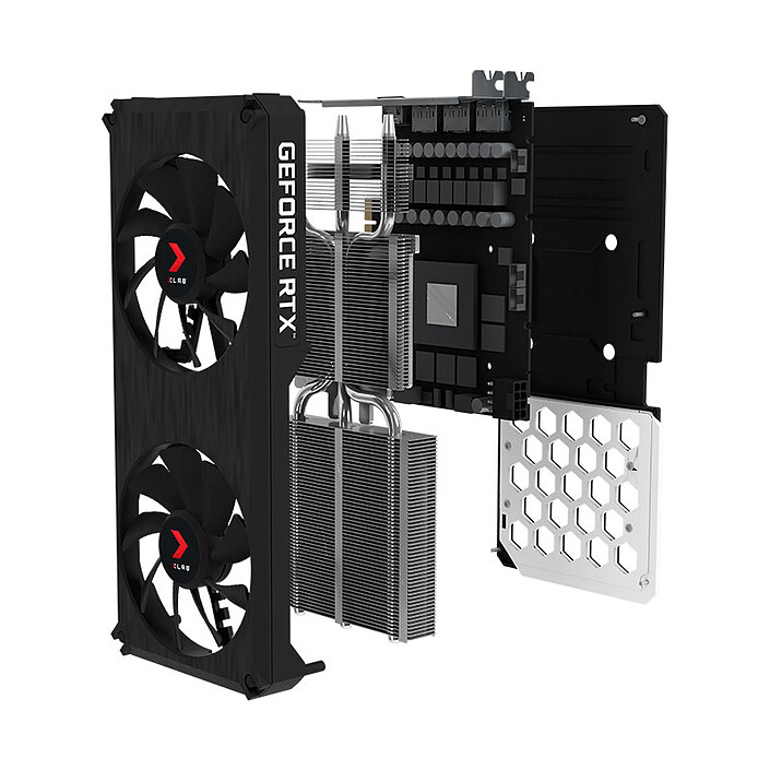 PNY GeForce RTX 3060 Ti 8GB XLR8 Gaming REVEL EPIC-X RGB LHR pas cher