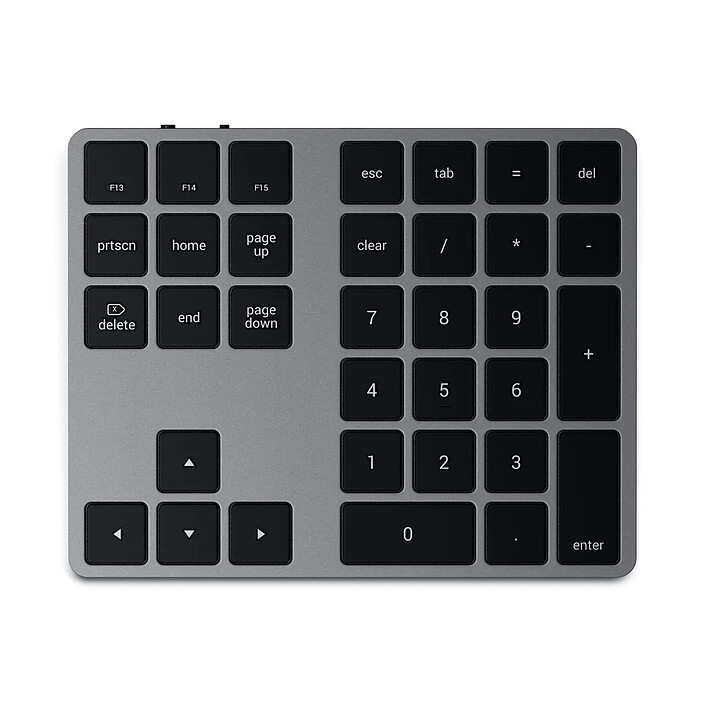 SATECHI Bluetooth Wireless Extended Keypad - Grey