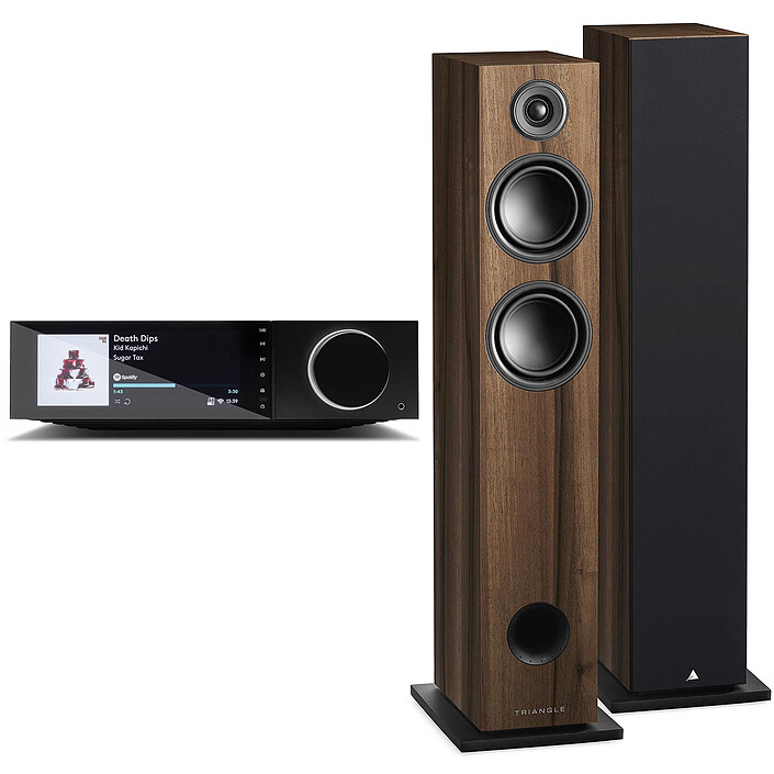 Cambridge Audio EVO 75 + Triangle Elara LN05 Châtaignier
