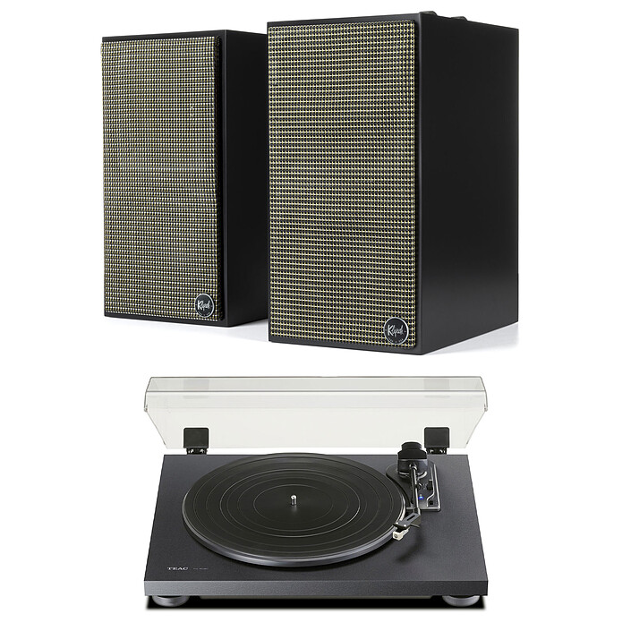 Teac TN-180BT-A3 Black + Klipsch The Fives Matt Black
