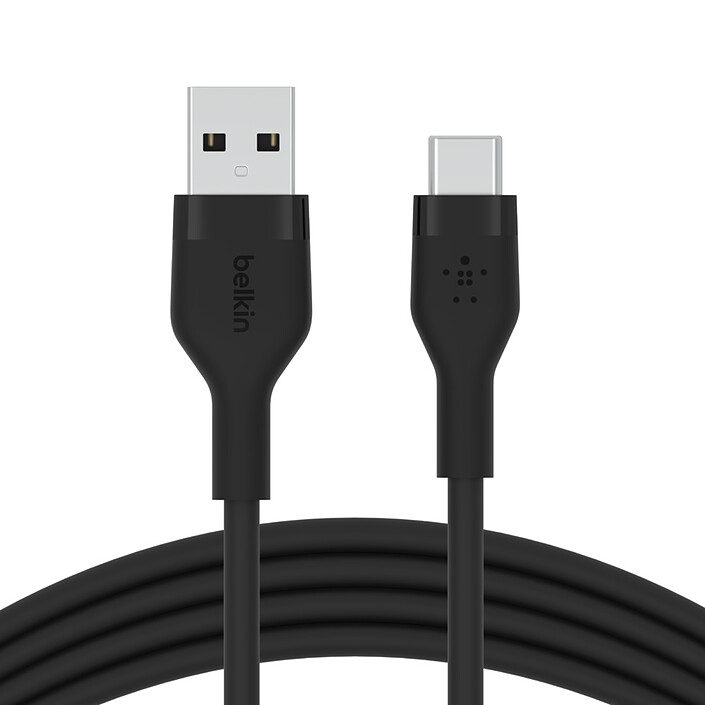 Nota Belkin Boost Charge Flex Cavo in silicone da USB-A a USB-C (nero) - 1 m