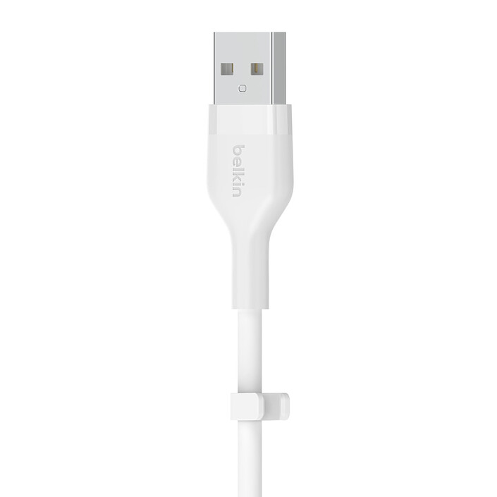 Acheter Belkin Boost Charge Flex Câble silicone USB-A vers Lightning (Blanc) - 2 m