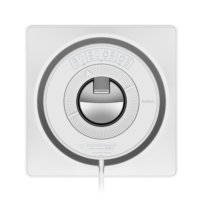 Belkin Boost Charge Pro Chargeur portable pour Apple Watch (Blanc) pas cher