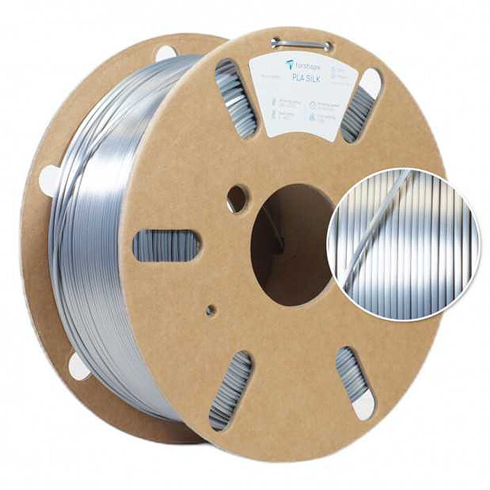 Forshape PLA Silk - 1,75 mm 1 Kg - Plata