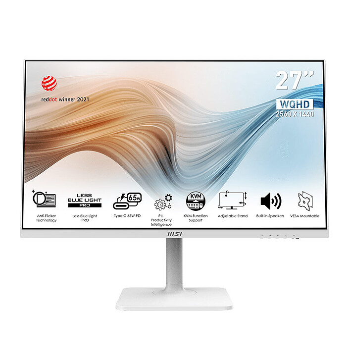 MSI 27" LED - Modern MD272QPW (9S6-3PB19H-023)