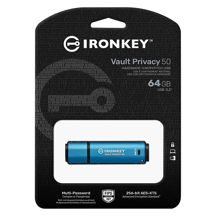 Opiniones sobre Kingston IronKey Vault Privacy 50 64GB