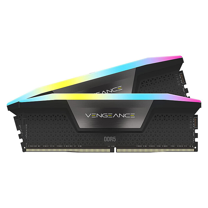 Corsair Vengeance RGB DDR5 32 GB (2 x 16 GB) 6000 MHz CL38 1.35V - Black