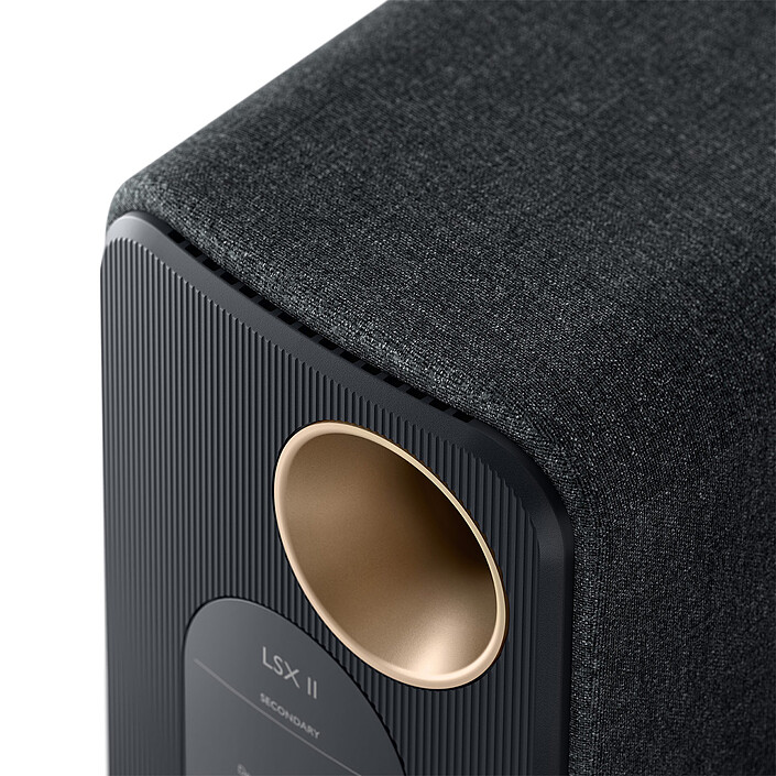 Avis KEF LSX II Noir Carbone