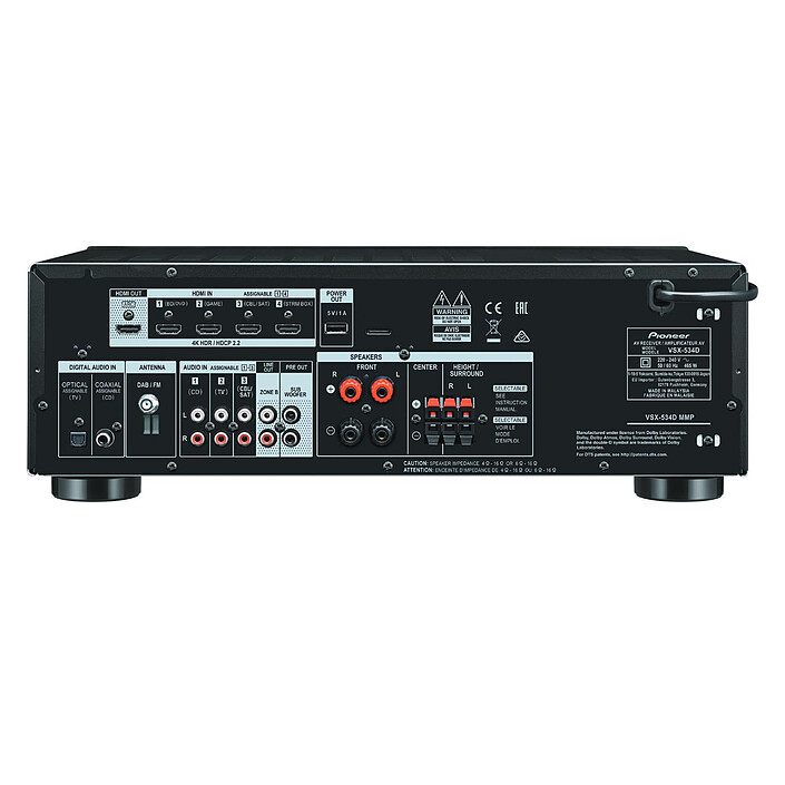 Buy Pioneer VSX-534D Black