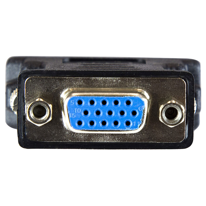Avis StarTech.com Adaptateur DVI-I vers VGA M/F - Noir