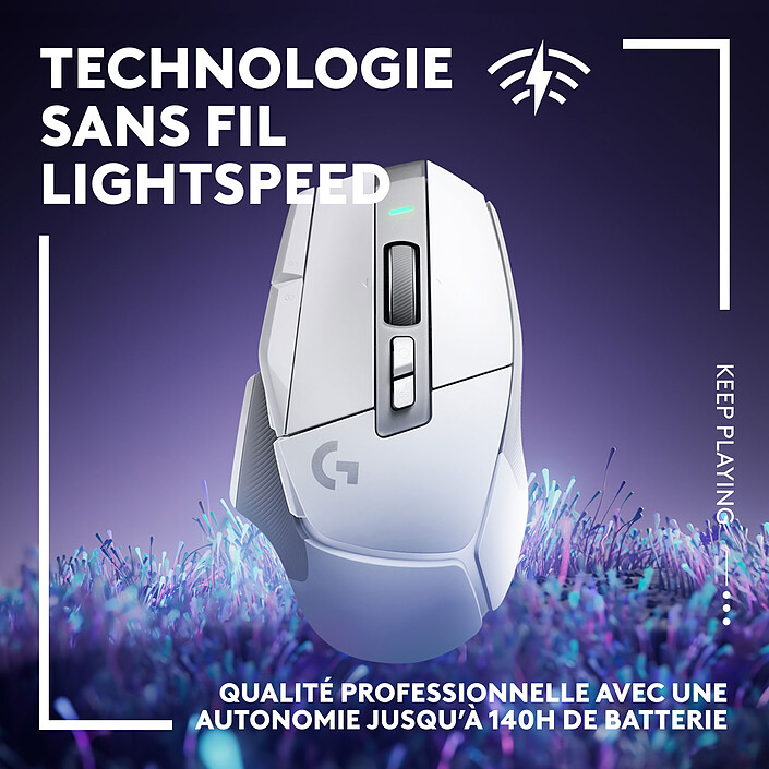 Nota Logitech G G502X Lightspeed Bianco