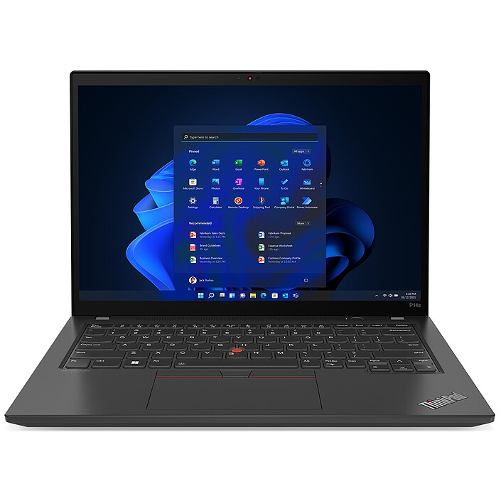 Avis Lenovo ThinkPad P14s Gen 4 (21K5000EFR)