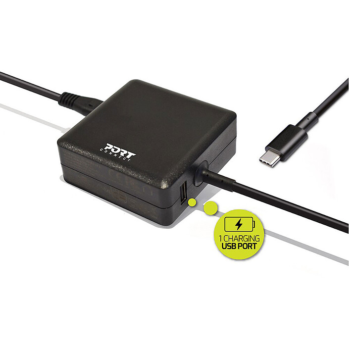 Port Connect Universal Power Supply USB Type C (65W)