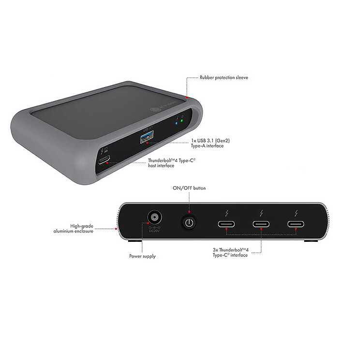 Station d'accueil PC portable