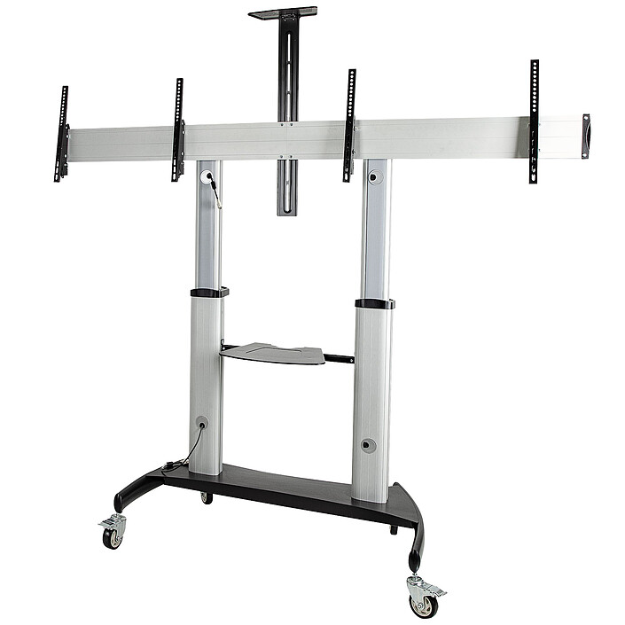Avis StarTech.com Support chariot double à roulettes pour TV de 37" à 60"