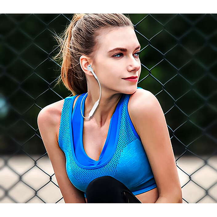 Avis Akashi Ecouteurs Bluetooth avec Micro Argent