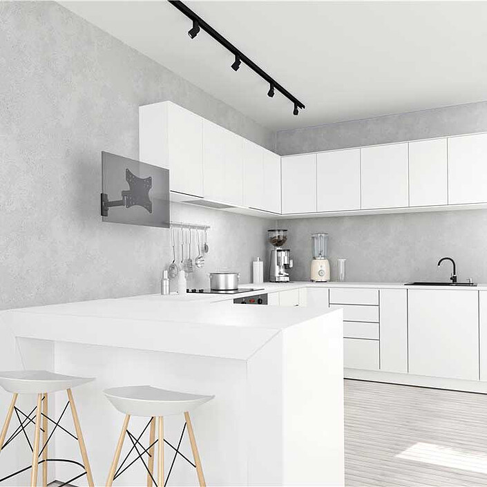 Acquista Goobay Supporto da parete Full Motion S (a 2 assi) per TV da 23" a 42"