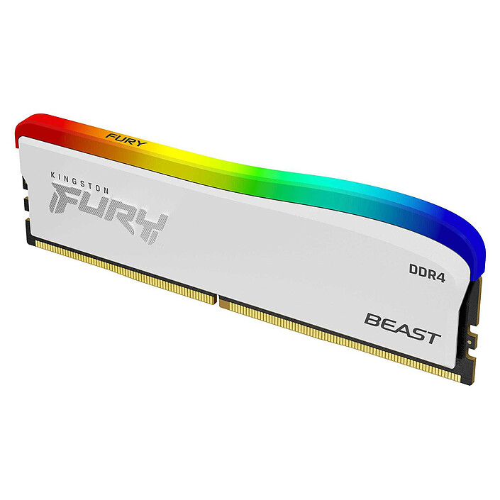 Kingston FURY Beast White RGB SE 8 Go DDR4 3200 MHz CL16