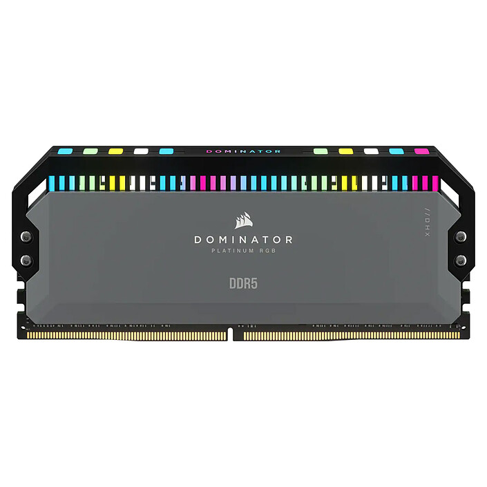 Avis Corsair Dominator Platinum DDR5 RGB 64 Go (2 x 32 Go) 6000 MHz CL40 Gris