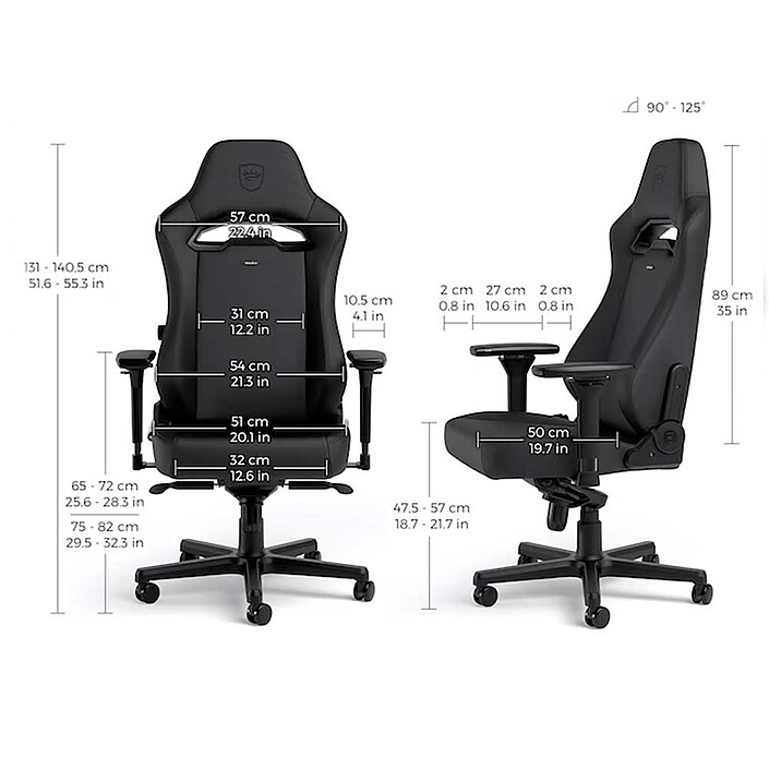 Noblechairs HERO ST (edizione nera) economico
