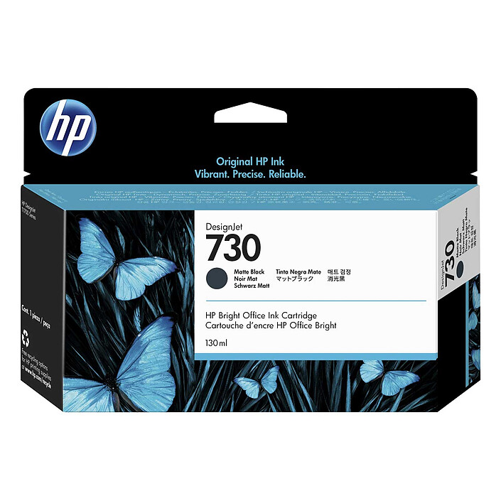 HP 730 (P2V65A) - Matte Black