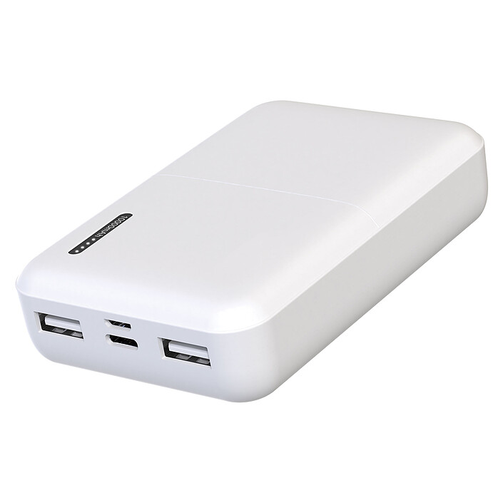 Akashi Batterie de Secours 10000 mAh Eco (Blanc)