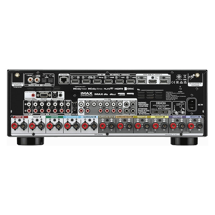 Review Denon AVC-X3800H Black