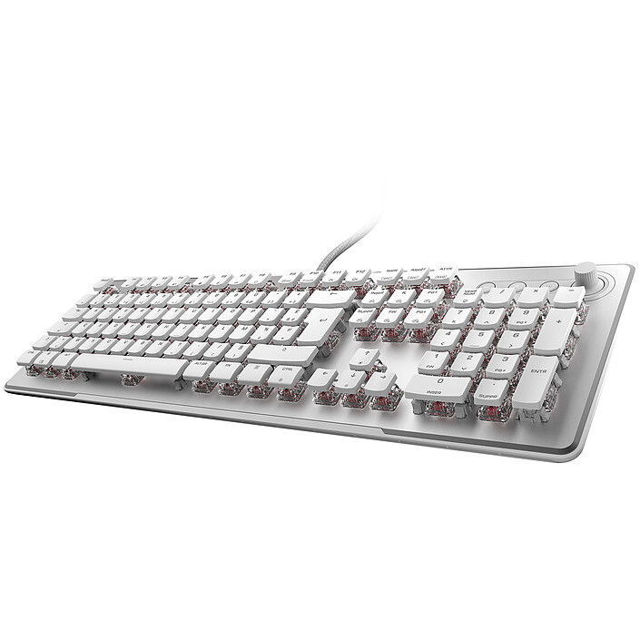 ROCCAT Vulcan II Max Linéaire Blanc (Switch Titan II Linear Optical Red) pas cher