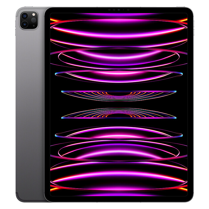 Apple iPad Pro (2022) 12.9 pouces 128 Go Wi-Fi + Cellular Gris Sidéral · Reconditionné