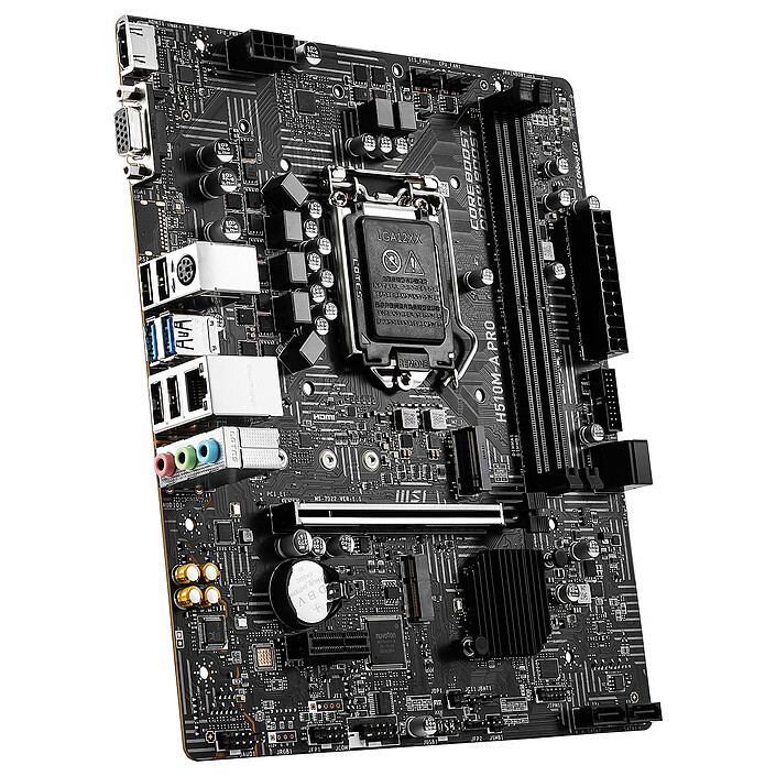 Nota MSI H510M-A PRO + Fox Spirit PM18 M.2 2280 PCIE NVME 240 GB