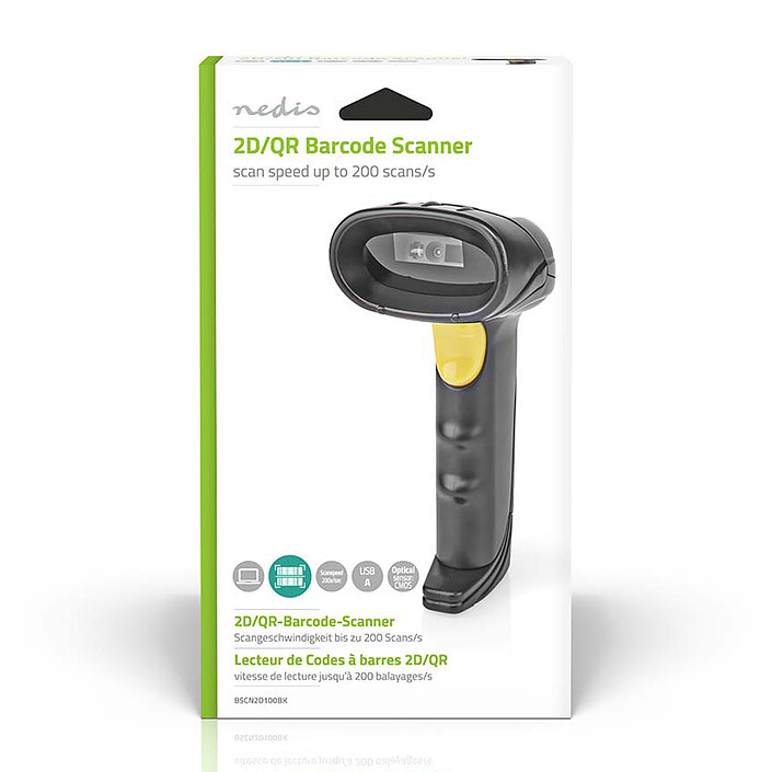 Acheter Nedis 2D/QR Barcode Scanner